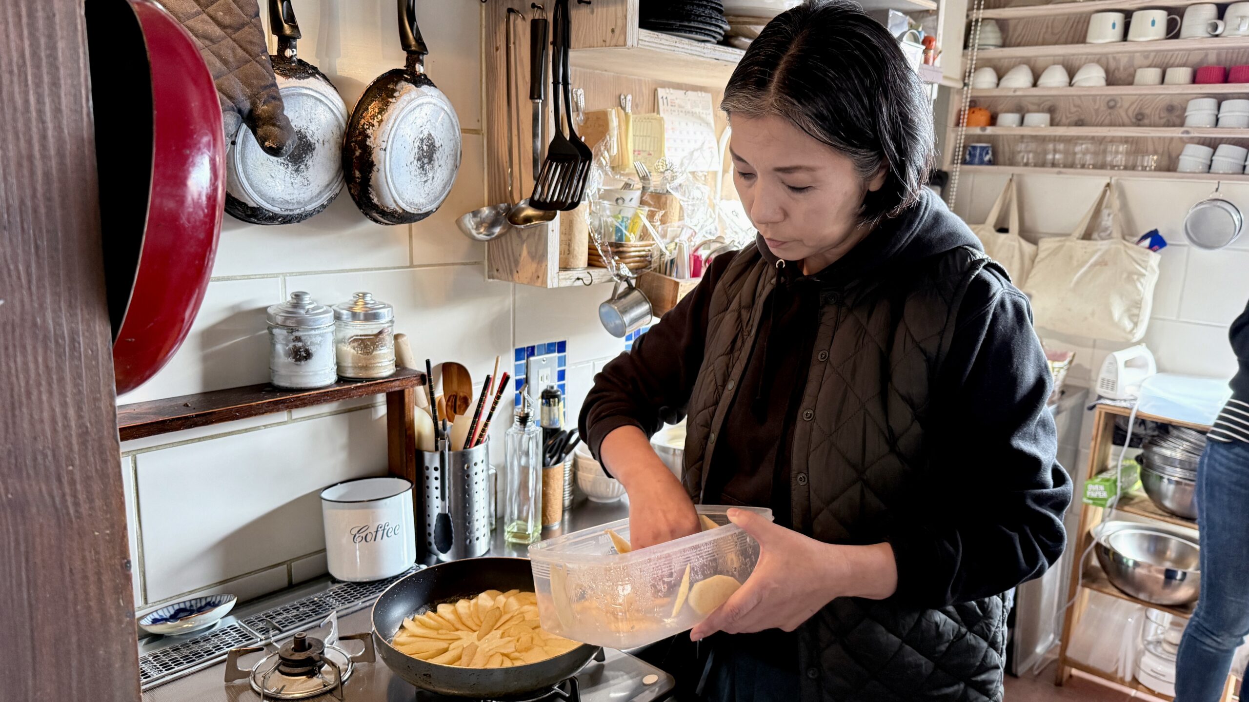 オーナーでお料理担当の永井美佐子さん